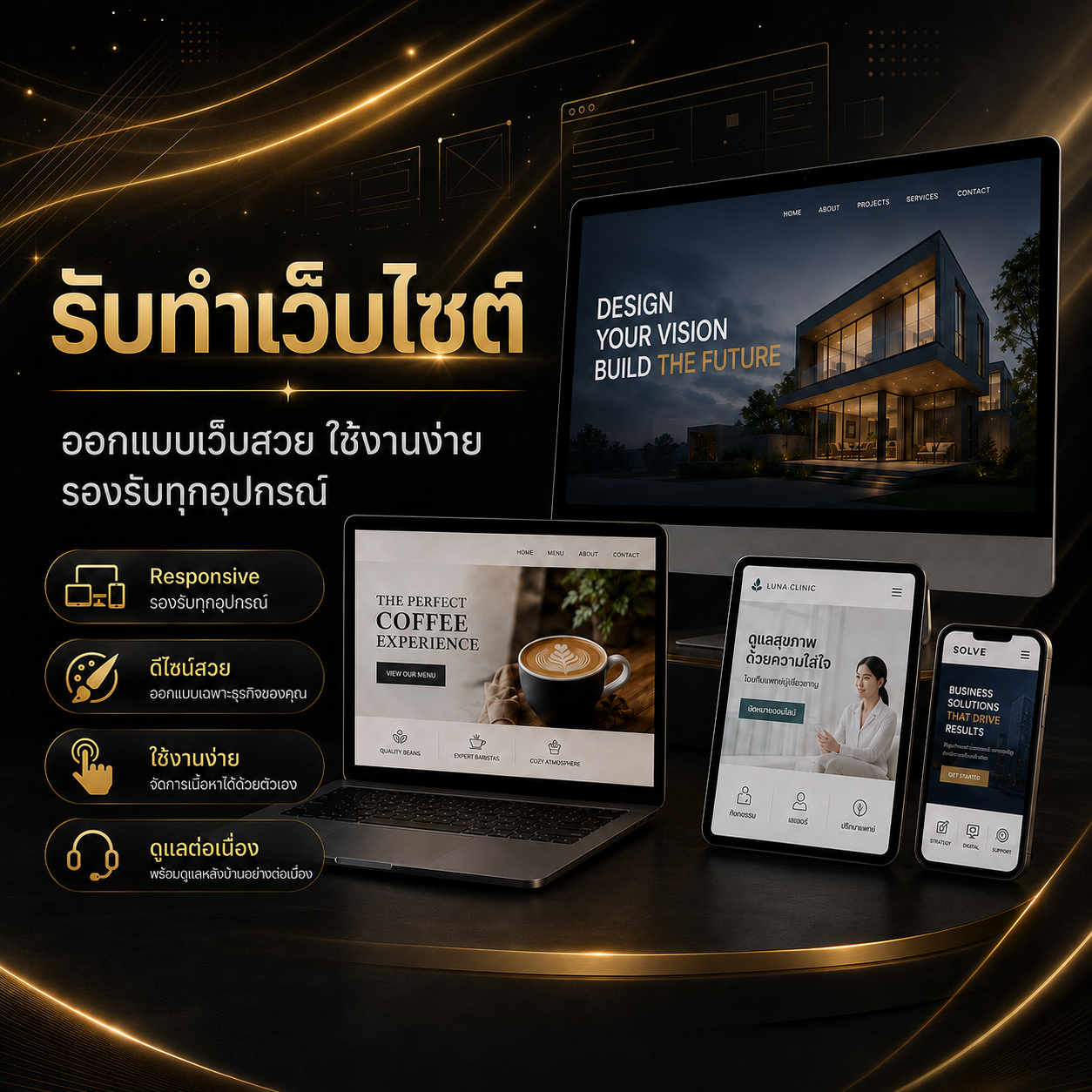 บริการรับทำเว็บไซต์